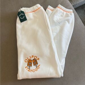 Olipop x staycool orange cream sweatpants